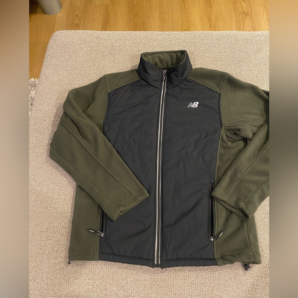 Men’s New Balance Fleece and Polyester Jacket.